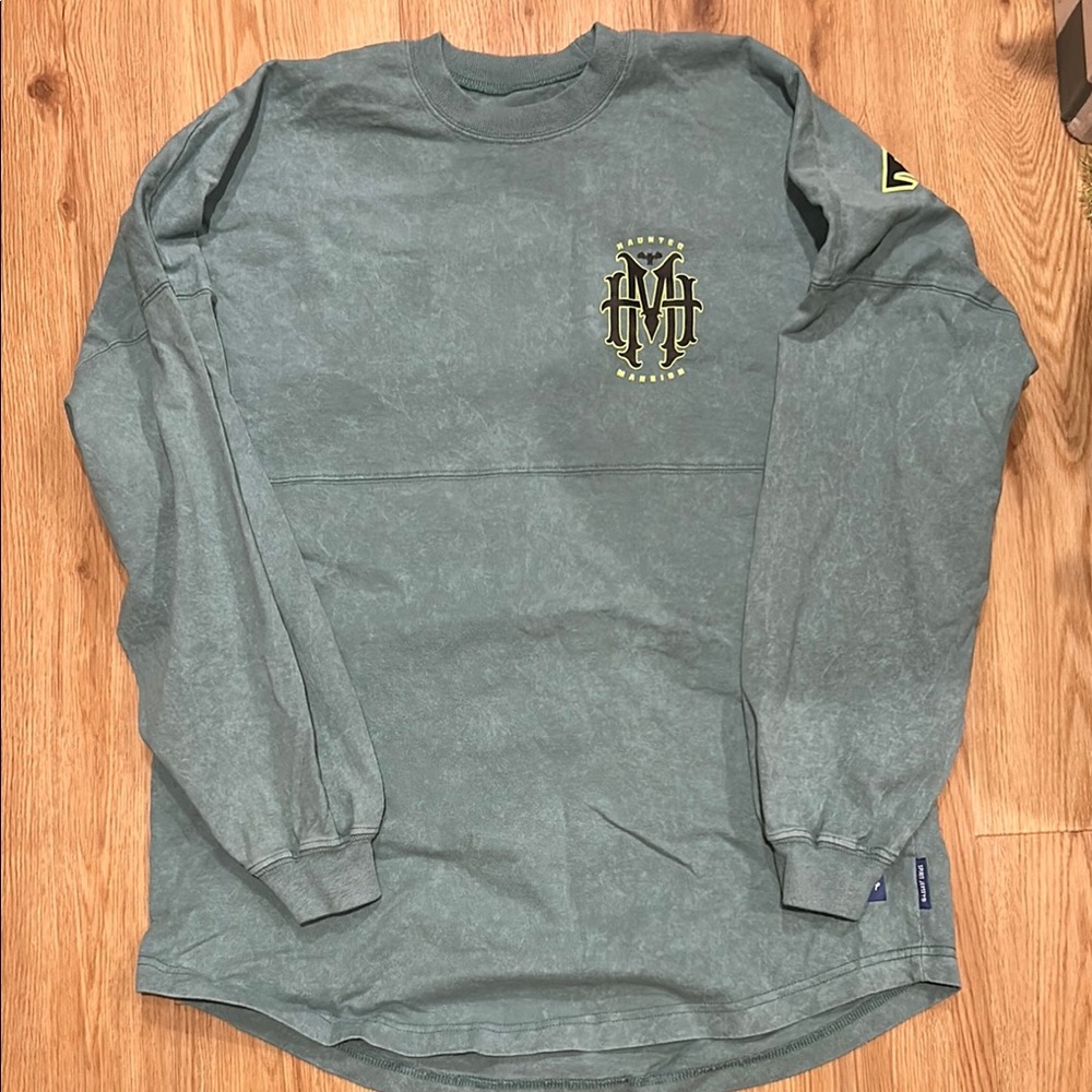 Unisex Green Long Sleeve Shirt